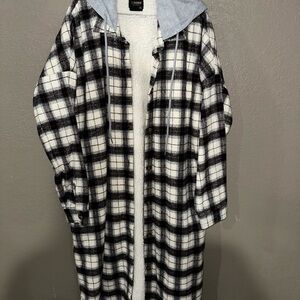 Ci Sono White Fleece Jacket